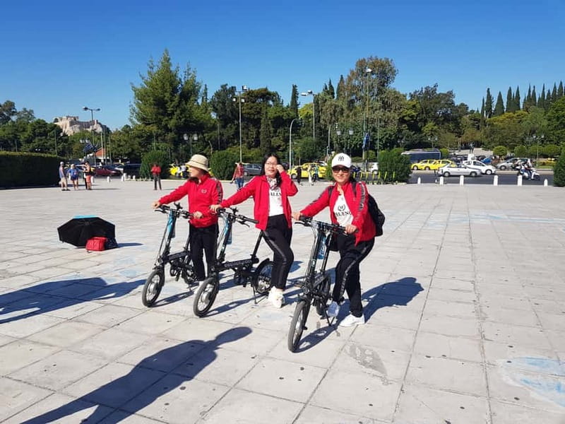 Athens: Discover the City Electric Bike Tour - The Athens Trilogy and neoclassical Athens: Academy, University, and Library