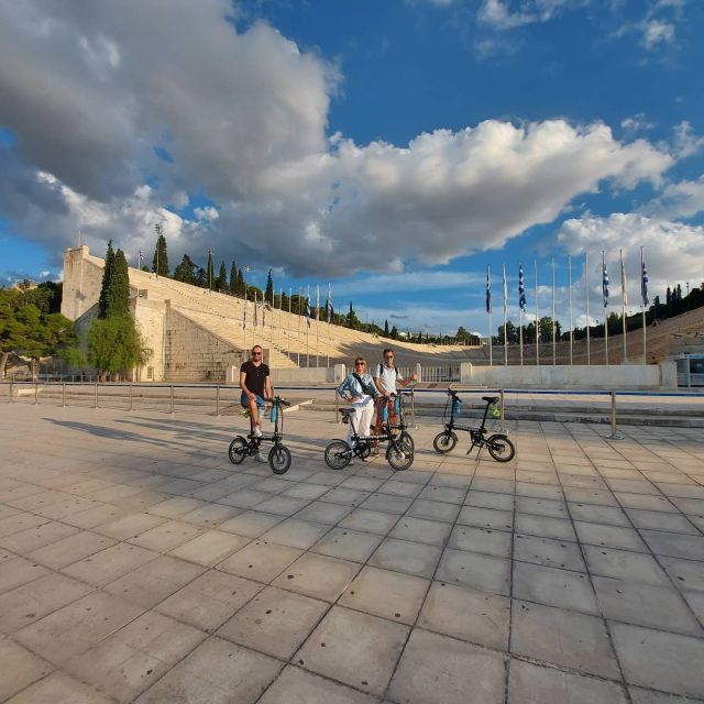 Athens: Discover the City Electric Bike Tour - Temple of Olympian Zeus and the Acropolis sweep without the scramble