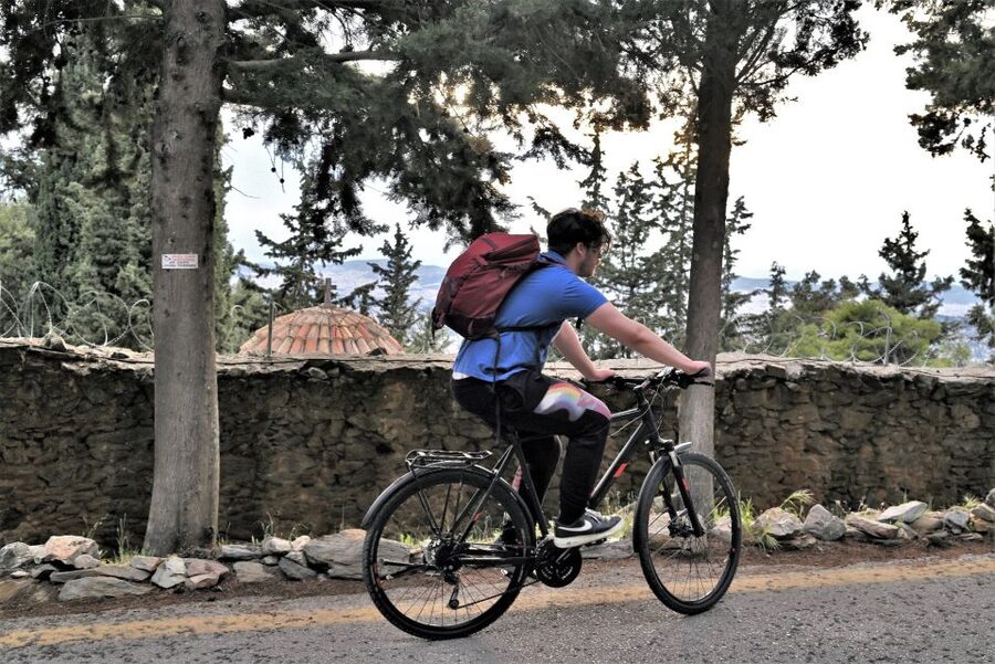 Athens: Electric Bicycle Tour to Mount Hymettus - Kaisariani Monastery: an optional cultural add-on
