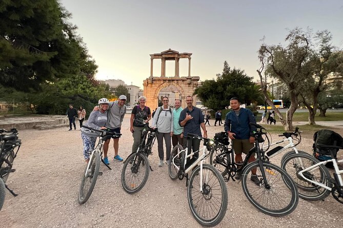 Athens Electric Bike Tour - Rolling up Pnyx: the viewpoint where democracy started