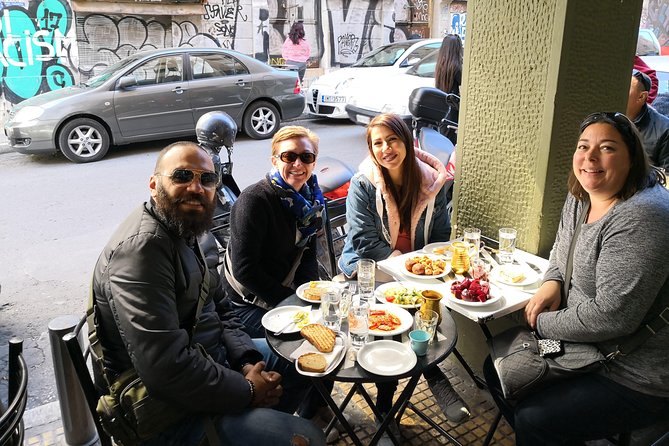 Athens Evening Food Tour - Aiolou and the seated meze dinner: cold cuts, cheese, and dessert