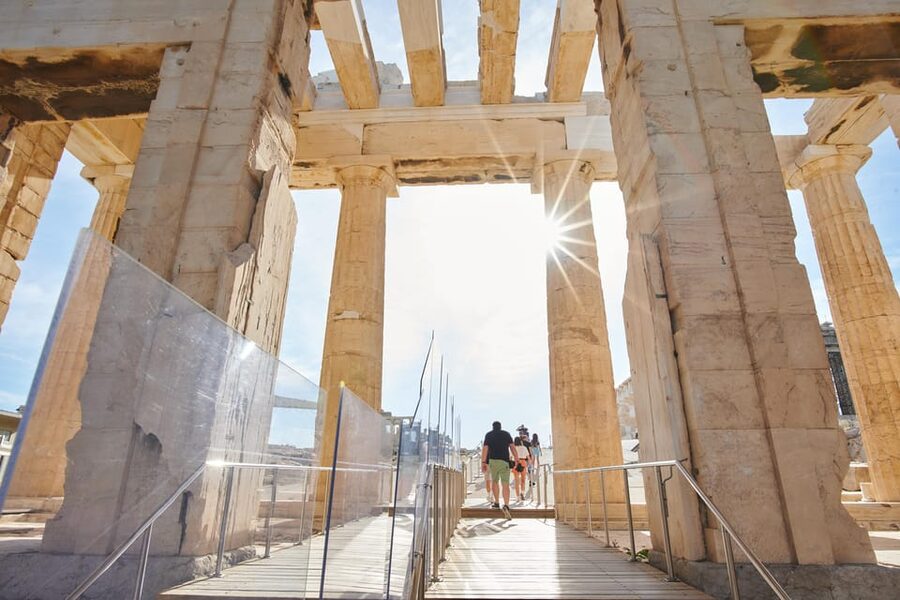 Athens: Full-Day All Inclusive Private Tour - Acropolis of Athens: monuments first, then self-guided time to absorb it your way