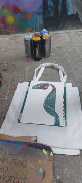 Athens: Graffiti Workshop and Tote Bag Painting Experience - Logistics that actually matter on the day