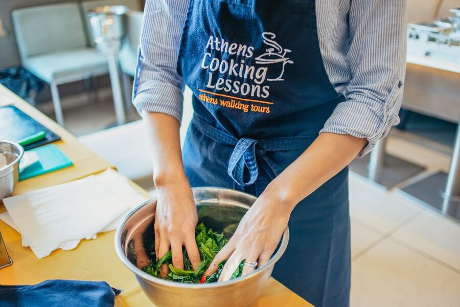Athens: Greek Cuisine Cooking Class and 3-Course Dinner - The Meal Moment, Wine Included and Often Views of the Acropolis