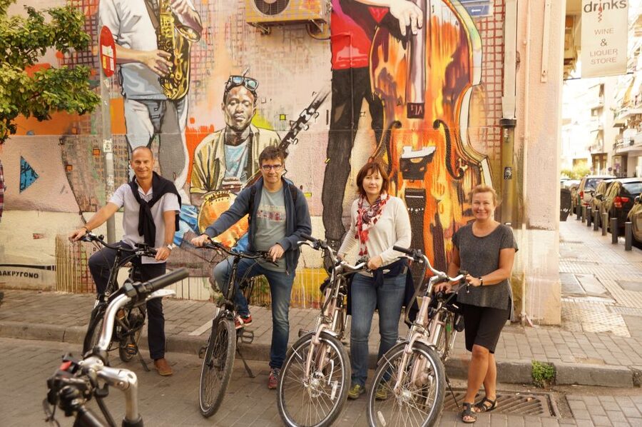 Athens: Greek Life and Street Art Electric Bicycle Tour - Who should book this e-bike street art and Greek life tour