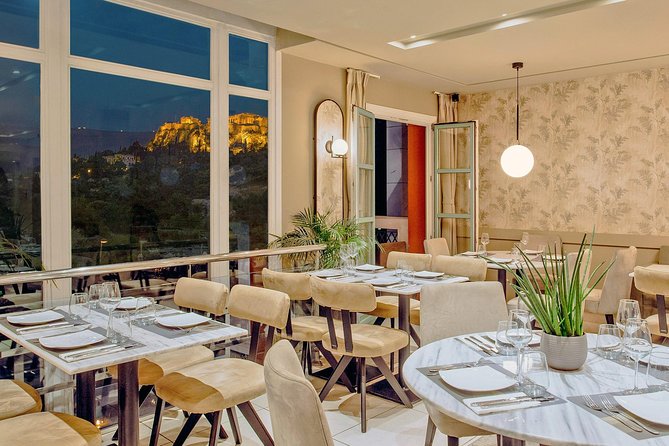 Athens: Greek Wines Tasting with Sommelier and Acropolis Views - Pairing Greek tapas with your pours, not just eating on the side