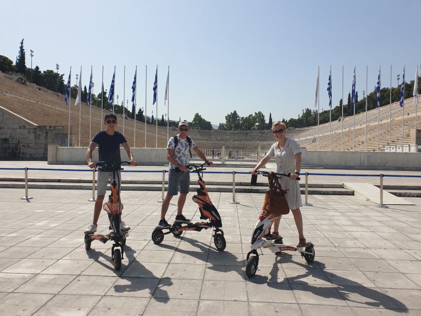 Athens: Guided City Tour on an Electric Trikke Scooter - Acropolis Views, Temple of Olympian Zeus, and Hadrian’s Arch Photos