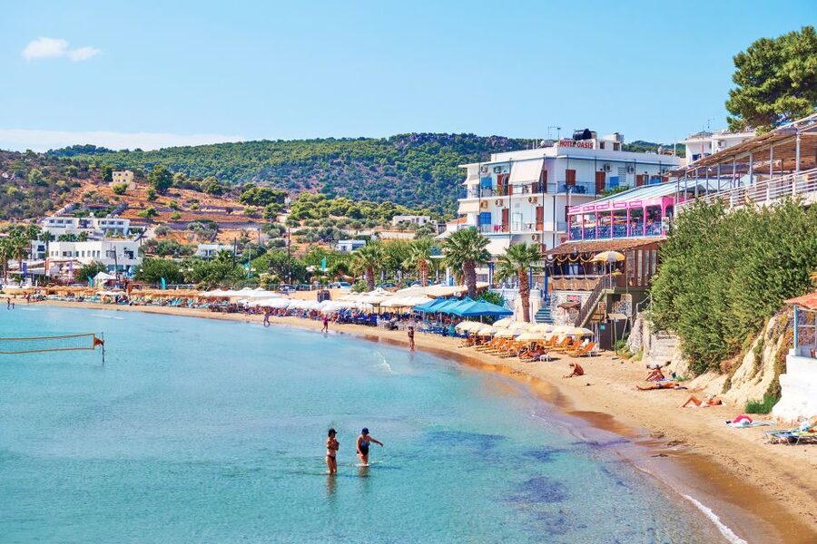 Athens: Guided Day Trip to Aegina Island with Swimming - Aegina town free time: alleys, neoclassical buildings, and shopping for pistachios