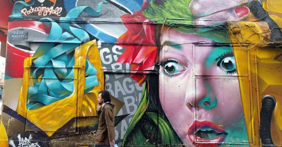 Athens: Guided Urban Street-Art Tour - Why Athens street art feels like real-life context