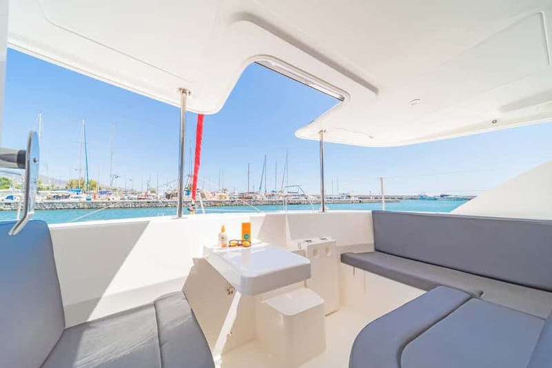 Athens: Half-Day Sunset Catamaran Cruise with Meal & Drinks - What the four hours feels like, minute to minute