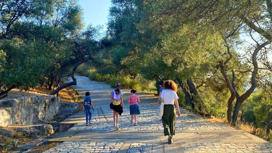 Athens Hills: Mythology Treasure Hunt - What to Bring, and How to Handle the Heat and Stairs