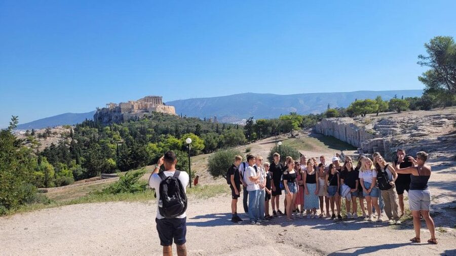 Athens Hills: Mythology Treasure Hunt - Odeon of Herodes Atticus to the Pnyx: Photos With Real Context