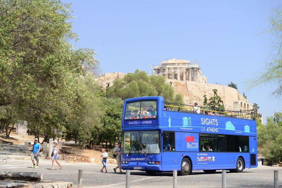 Athens: Hop-On Hop-Off Bus and Acropolis Museum Ticket - Your 2-day route plan: Athens core, Piraeus, Glyfada, Vouliagmeni