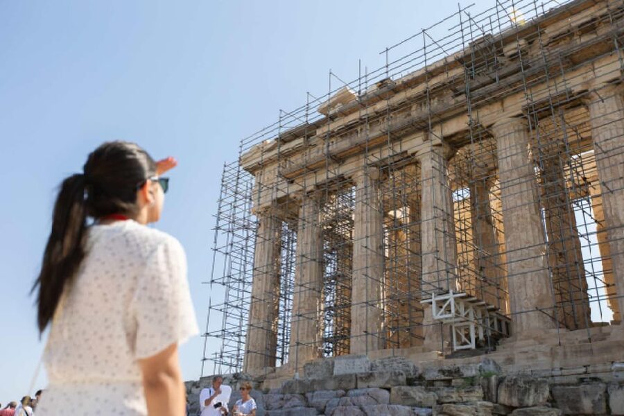 Athens: Hop-On Hop Off Bus with Acropolis ticket & 2 audios - Plaka After the Ruins: Old Town Streets and Myth-Friendly Audio
