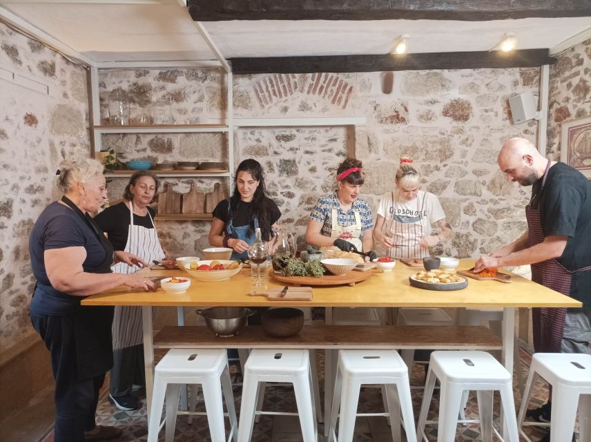 Athens: Kerameikos Stone House Cooking Class - English instruction and real group interaction (not just watching)