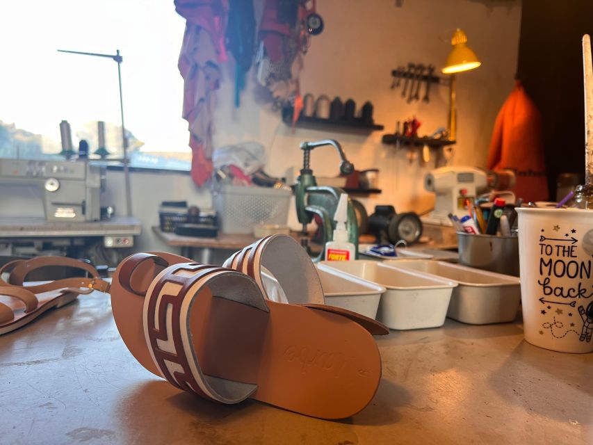 Athens: Make your own Leather Sandals Workshop - Key things you’ll notice right away