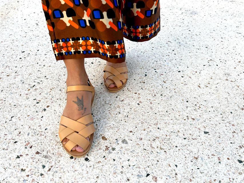 Athens: Make your own Leather Sandals Workshop - Comfort and craftsmanship: why people keep praising the fit