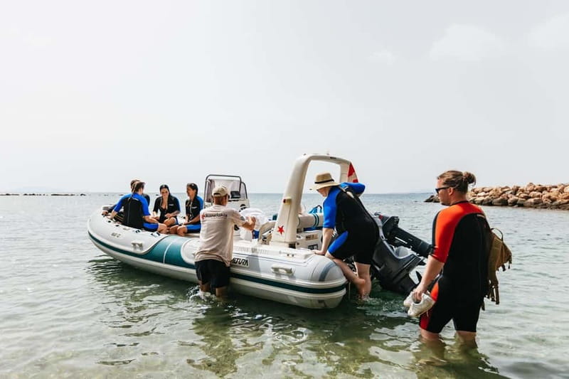 Athens: Marathon Cape and Bay of Schinias Snorkeling Trip - Instructor coaching and snorkeling gear: where the small-group size pays off