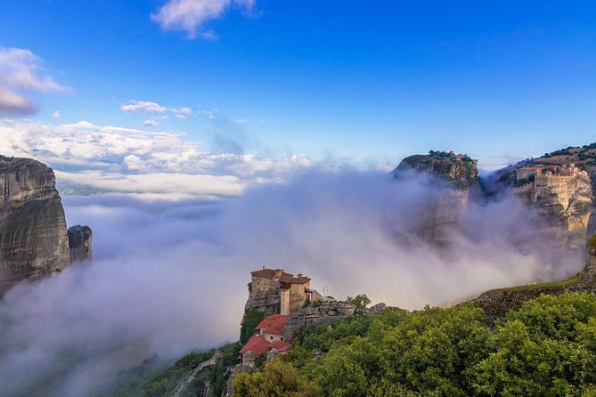 Athens: Meteora Monasteries, Caves & Coastal Stopovers with Lunch - Agios Stefanos: easiest access to a real monastery experience