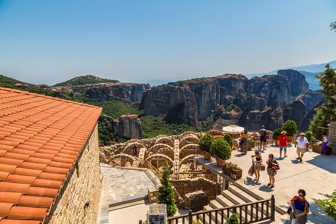 Athens: Meteora Monasteries, Hermit Caves Tour with Pickup - The “extra” monasteries and viewpoints: Roussanou and Agia Triada