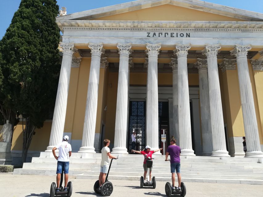 Athens Modern Olympics Segway Tour - The Zappio District warm-up: quick views, big mood