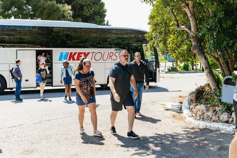 Athens: Mythology of Delphi, Museum and Arachova Guided Tour - Delphi Museum: Charioteer, Sphinx, and Antinoos in Context