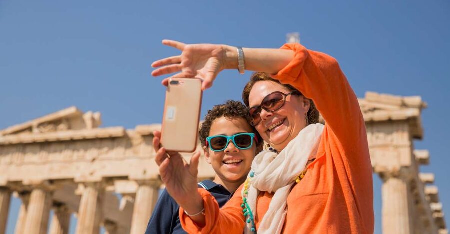 Athens: Mythology Tour for Families - Propylaea and the approach to temples
