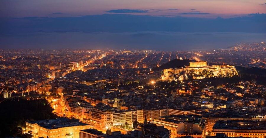 "Athens Night Experience - 4Hours" - Athens After Dark With the Acropolis as the Main Event