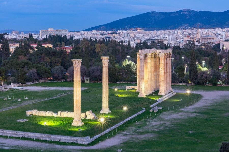 "Athens Night Experience - 4Hours" - Lycabettus View Time, Then Plaka and Monastiraki at Night