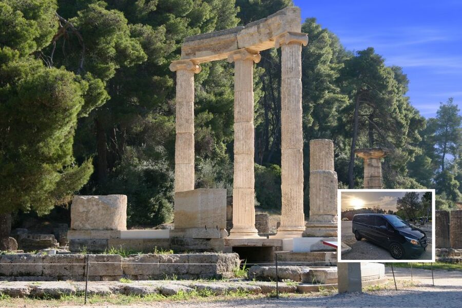 Athens:Olympia,Corinth Canal & Peristeria gorge private tour - Stopping Above the 6.5 km Corinth Canal (Built in 1893)