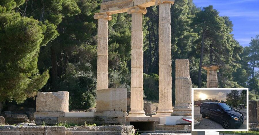 Athens:Olympia,Corinth Canal & Peristeria gorge private tour - Olympia Town Lunch and Local Market Shopping