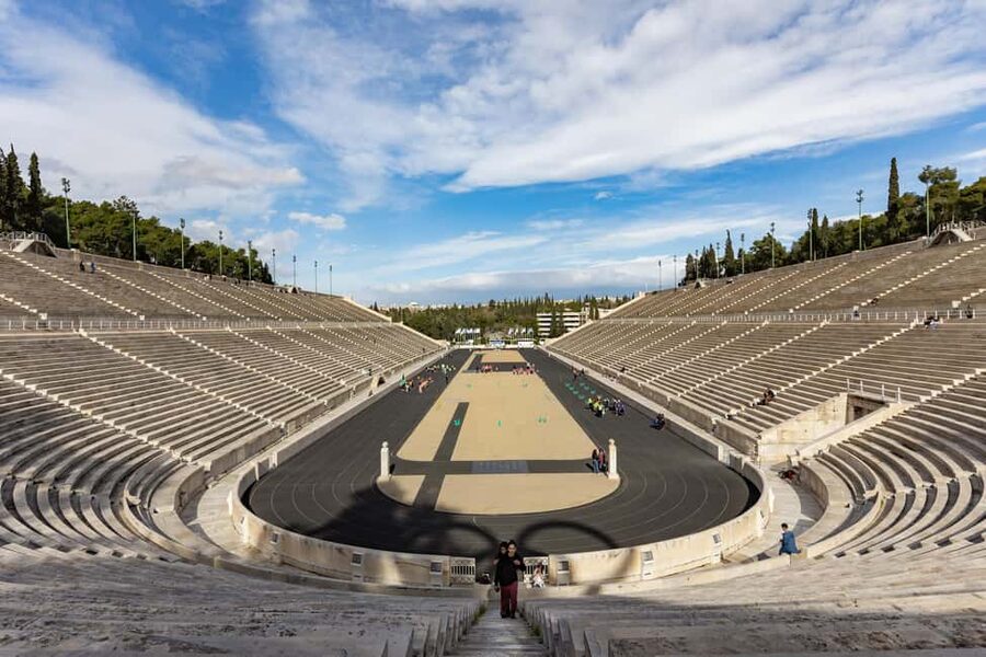 Athens: Olympic Games Workout Session - Zappeion Warm Up, National Gardens, and the 1896 Revival Angle