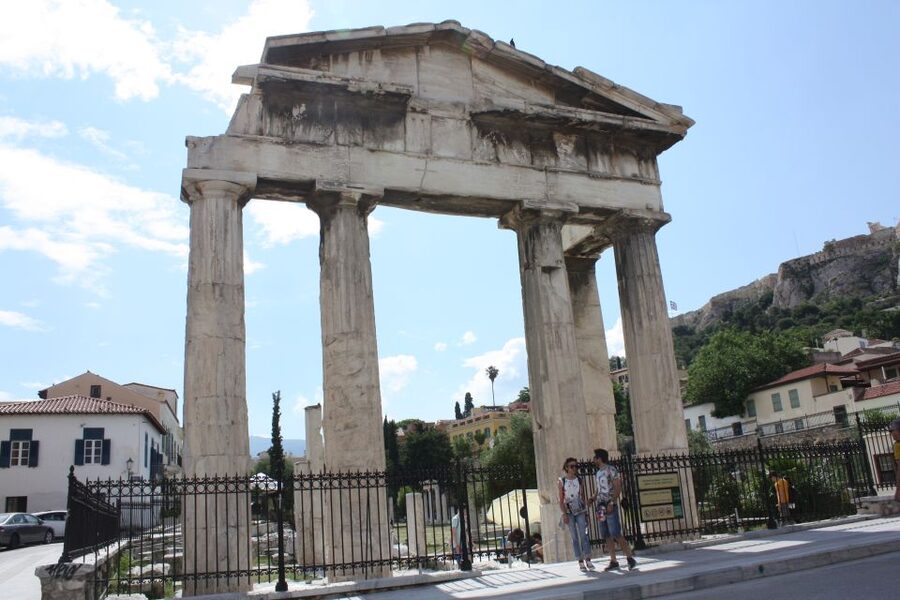 Athens: Plaka to Acropolis Smartphone Audio Tour - Starting point at Horologion of Andronikos Kyrrhestes