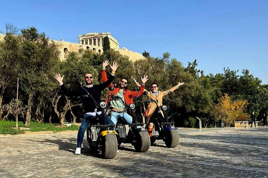 Athens: Premium Guided E-Scooter Tour in Acropolis Area - Why an e-scooter beats walking for the Acropolis area