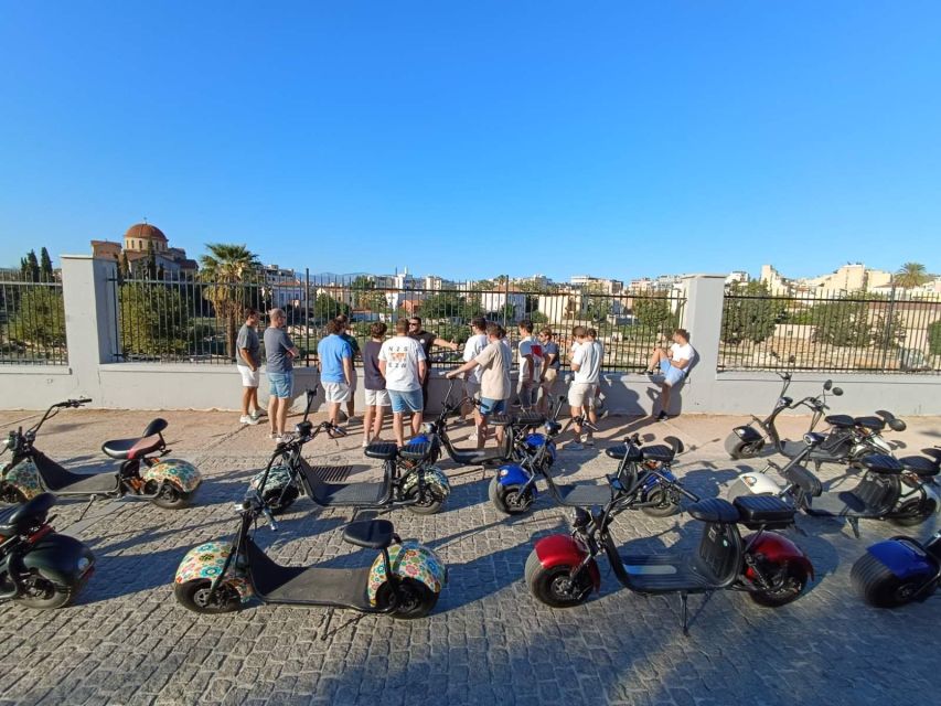 Athens: Premium Guided E-Scooter Tour in Acropolis Area - Odeon of Herodes Atticus and Thiseio: starting with major scale
