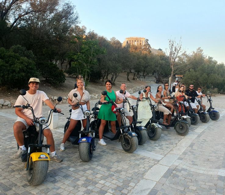 Athens: Premium Guided E-Scooter Tour in Acropolis Area - Makrygianni and the Acropolis Museum stop without the long detours