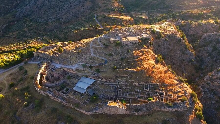 Athens: Private Corinth Canal and Mycenae Tour - Ancient Mycenae Acropolis and the fortified city layout