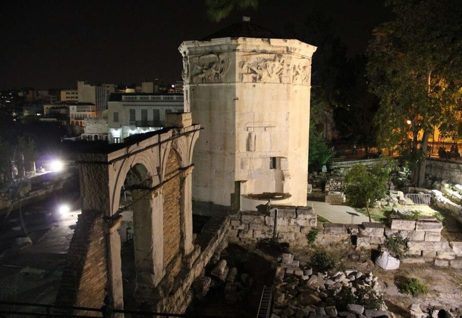 Athens: Private Evening City Walk & 4-Course Curated Dinner - Stoa of Attalos Views and Monastiraki’s Open-Air Flea Market at Night