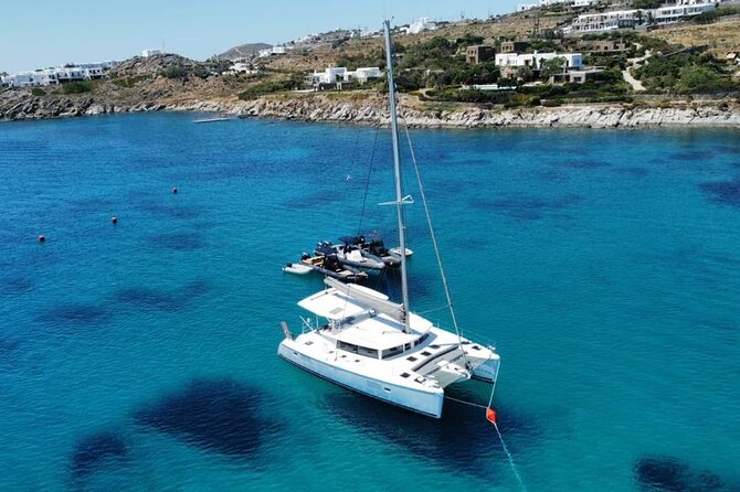 Athens Riviera Catamaran tour with fresh Meal Drinks and Swimming - The Itinerary Flow: Cruising, Two Swim Stops, Then Lunch on the Water