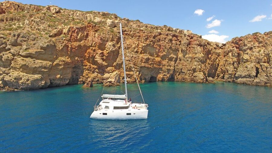 Athens Riviera: Half-Day Private Catamaran Cruise - Pickup in Athens or Piraeus, then straight to Alimos Marina