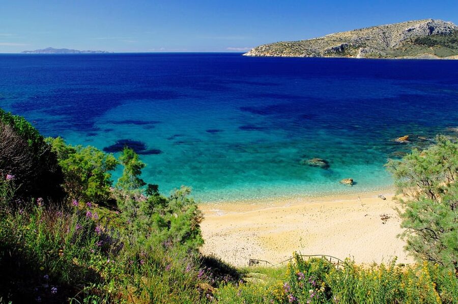 Athens Riviera: Poseidon Temple & Lake Vouliagmeni Day Tour - Kape Beach: swimming time plus a guided mindfulness moment