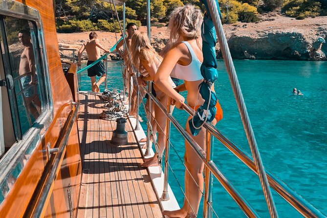 Athens Riviera Sunset Cruise with Snacks and Drinks Included - Second swim spot near the Four Seasons Astir Palace area