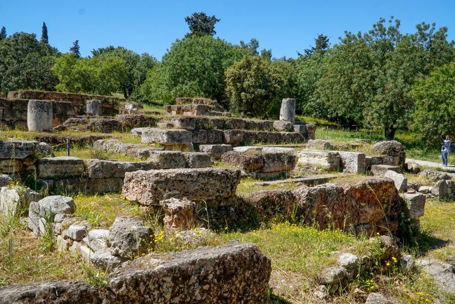 Athens: Roman Agora & Ancient Agora E-ticket & 2 Audio Tours - Roman Agora landmarks to look for as the audio guides you