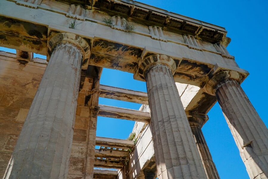 Athens: Roman Agora & Ancient Agora E-ticket & 2 Audio Tours - Ancient Agora museum stops and the democracy story