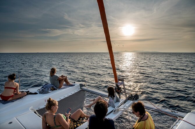 Athens Semi Private Sunset Catamaran Cruise with meal & drinks - Getting to Istion Yachting in Alimos, and what the schedule feels like