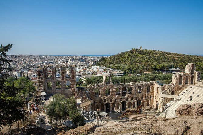Athens Shore Excursion: Acropolis Walking Tour - Temple of Olympian Zeus: big scale, short stop