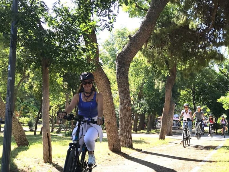 Athens: Small-Group E-Bike Tour of Historic Highlights - Hadrian’s Library and the Tower of the Winds: time travel on foot, then back on the bike