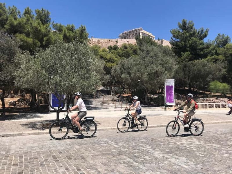 Athens: Small-Group E-Bike Tour of Historic Highlights - Panathenaic Stadium and Presidential Guards ceremony