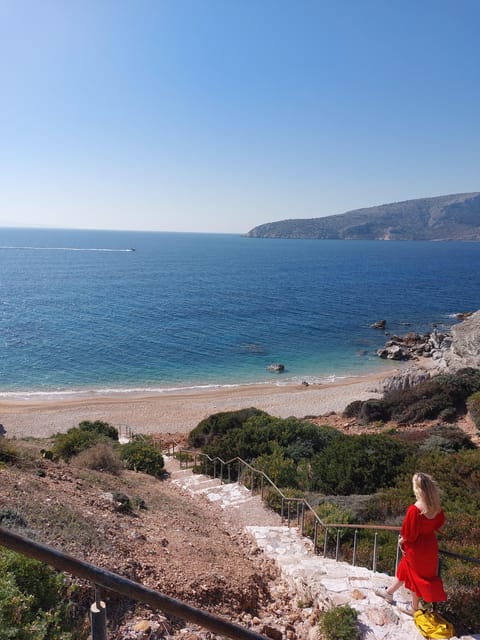 Athens: Sounio Poseidon Temple and Athenian Riviera Day Trip - Cape Sounio panoramic views: sunset, sea air, and how to handle cloudy weather