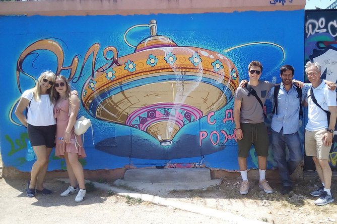 Athens Street Art Walk - The bohemian streets around cafés, spices, and small murals